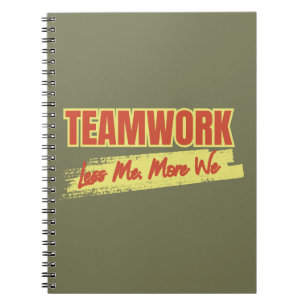 Teamwork Office Business Corporate Coworking Gift Anteckningsbok
