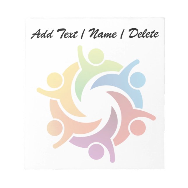 TEAMWORK Pad - Light Version SRF Anteckningsblock (Framsida)