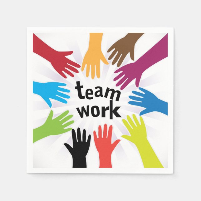 TeamWork Pappersservett (Framsidan)