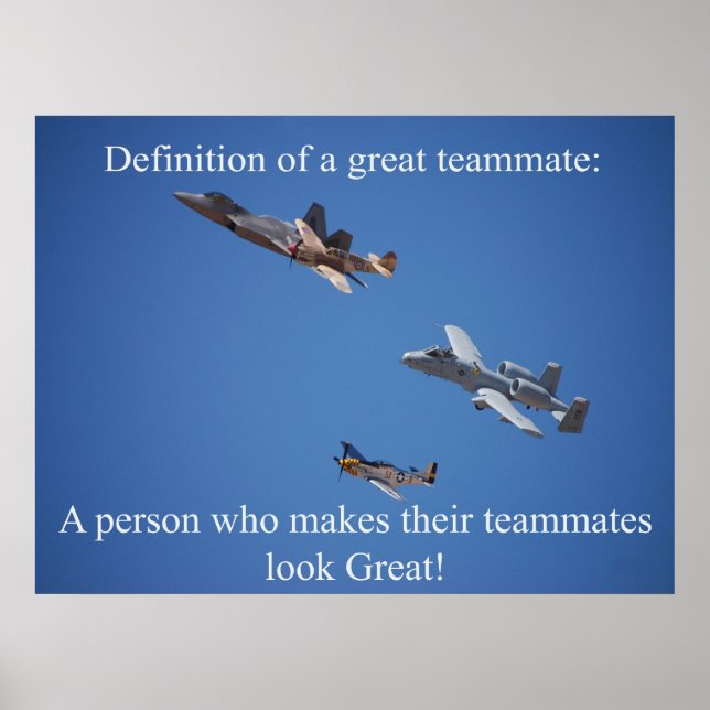 Teamwork Poster (Framsidan)