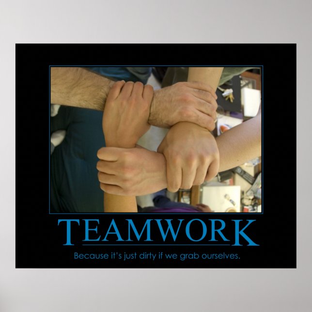 Teamwork Poster (Framsidan)