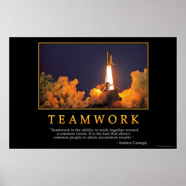 Teamwork Poster (Framsidan)
