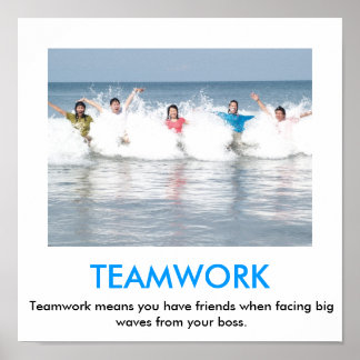 TEAMWORK-poster Poster