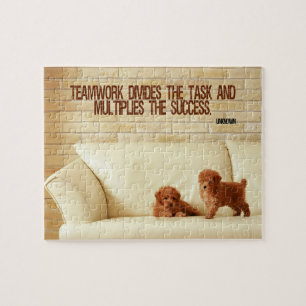 "Teamwork Success" - inspirationsoffert Pussel