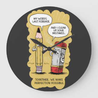 Teamwork Triumph Stor Klocka