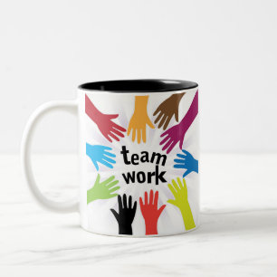 TeamWork Två-Tonad Mugg