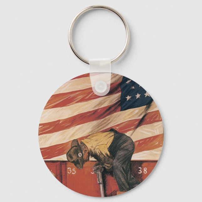 Teamwork Wins Nyckelring (Framsida)