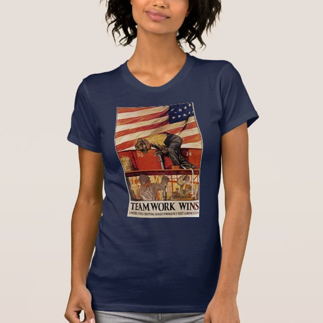 Teamwork Wins Tee (Framsida)