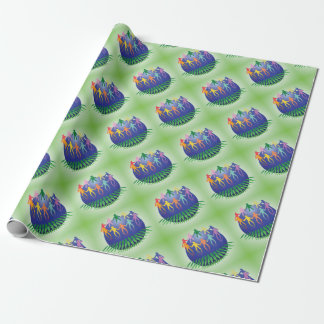 Teamworkbegrepp Presentpapper