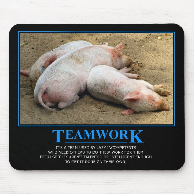 Teamworkmousepad Musmatta (Framsidan)
