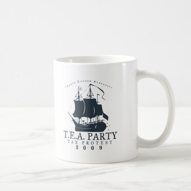 Teaparty 2009 kaffemugg (Höger)