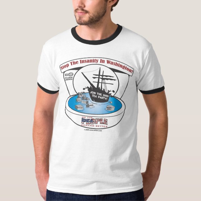 Teaparty 2009 tee shirt (Framsida)