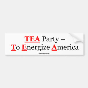 TEAparty - Bildekal