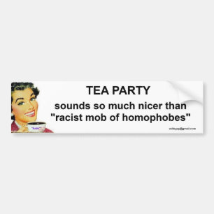 Teaparty Bildekal
