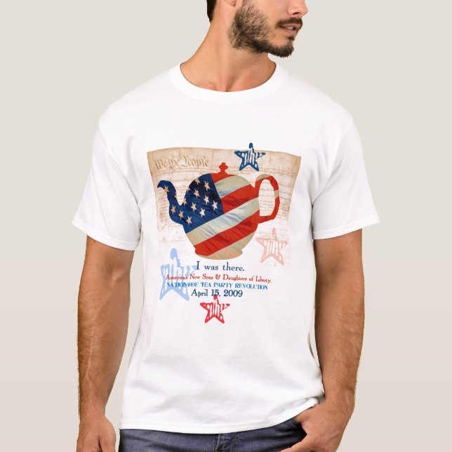 TeaParty jubileums- T-tröja Tee (Framsida)