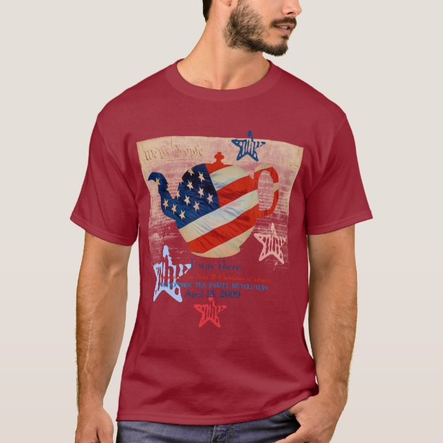 TeaParty jubileums- T-tröja Tee (Framsida)