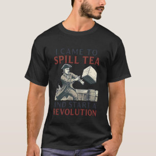 Teaparty Rolig Historiker Historia Boston T Shirt
