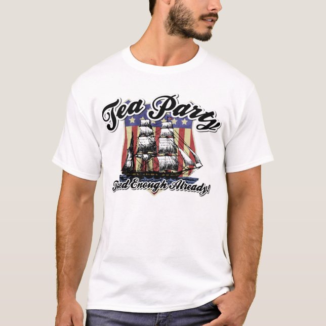 Teaparty T-shirt (Framsida)