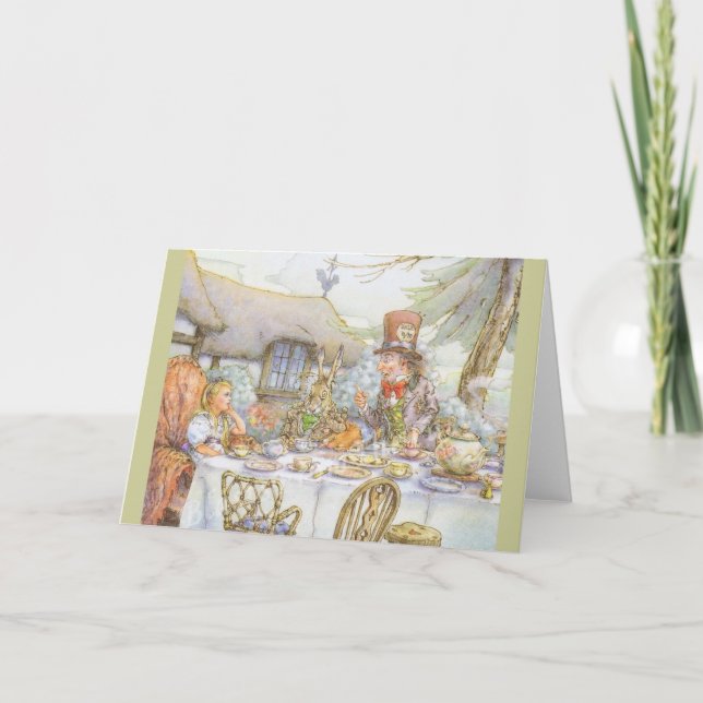 Teaparty Time Kort (Framsida)