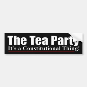 Teapartyet Bildekal