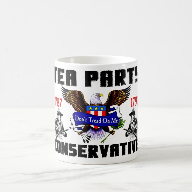Teapartykonservativ Kaffemugg (Center)