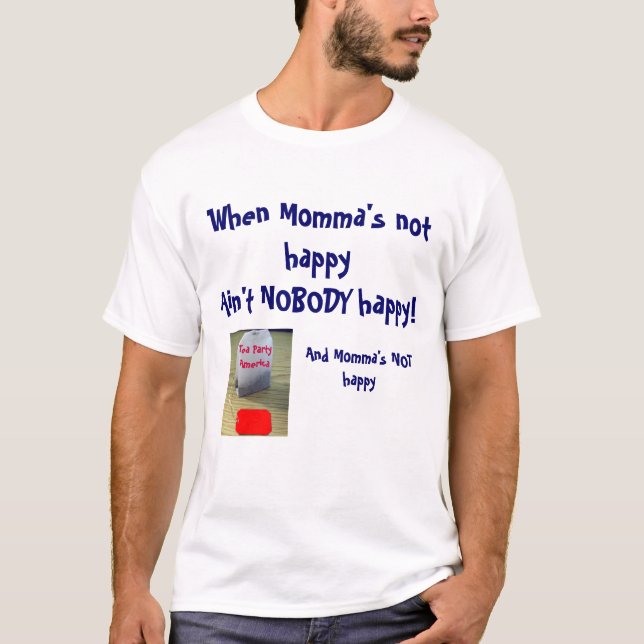 Teapartymammor T-shirt (Framsida)