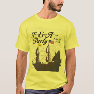 Teapartynågot liknande är det 1773 - den Gadsden Tee