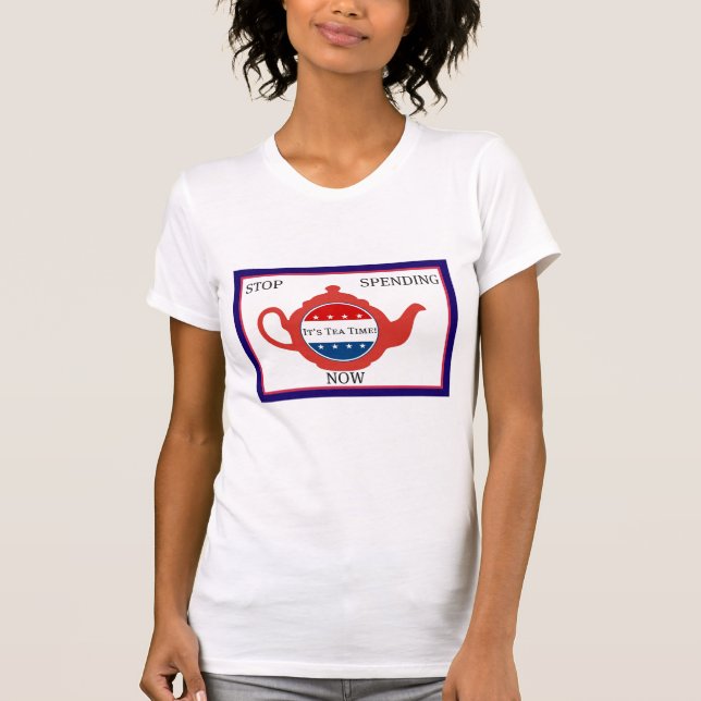 TeapartyT-tröja T Shirt (Framsida)