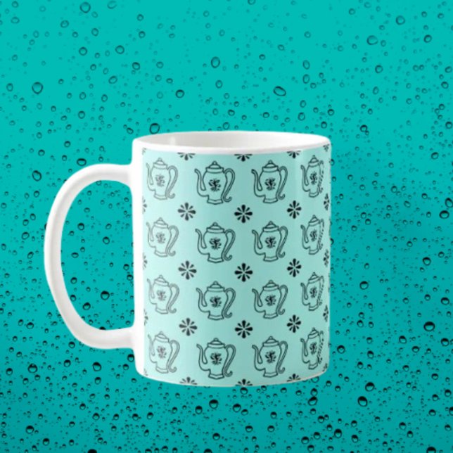 Teapot and Botanical Kaffemugg (Skapare uppladdad)