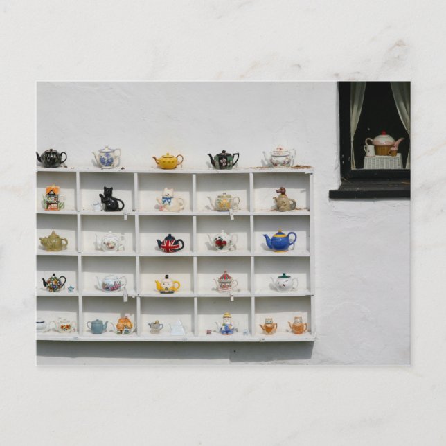 Teapotty i Devon Vykort (Framsida)