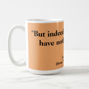 Teaquotationmugg - Jane Austen Kaffemugg