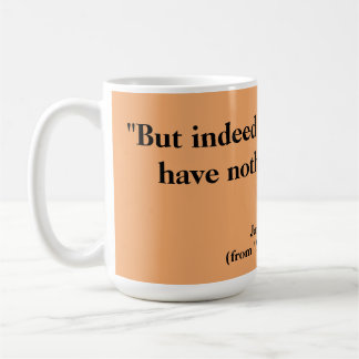 Teaquotationmugg - Jane Austen Kaffemugg