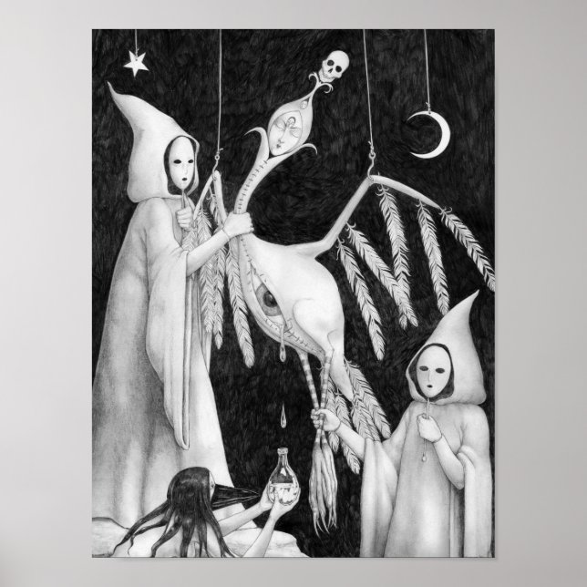 Tear Collector av Christiane Cegavske Poster (Framsidan)