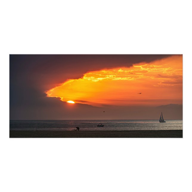 Tear in the Sky - Marina Del Rey, CA Fototryck (Framsidan)
