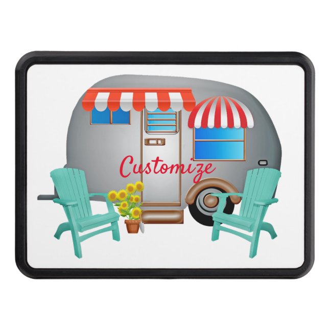 TearDrop Caravan Camper Thunder_Cove  Dragkroksskydd (Framsidan)