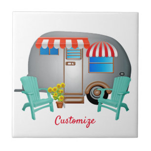 TearDrop Caravan Camper Thunder_Cove Kakelplatta