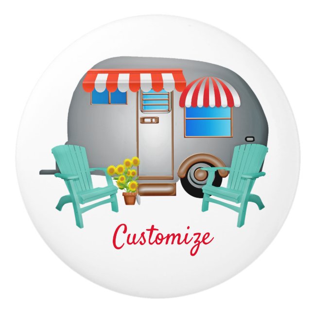 TearDrop Caravan Camper Thunder_Cove  Knopp (Framsidan)