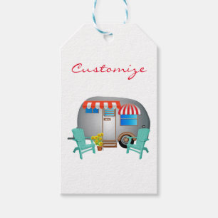 TearDrop Caravan Camper Thunder_Cove Presentetikett