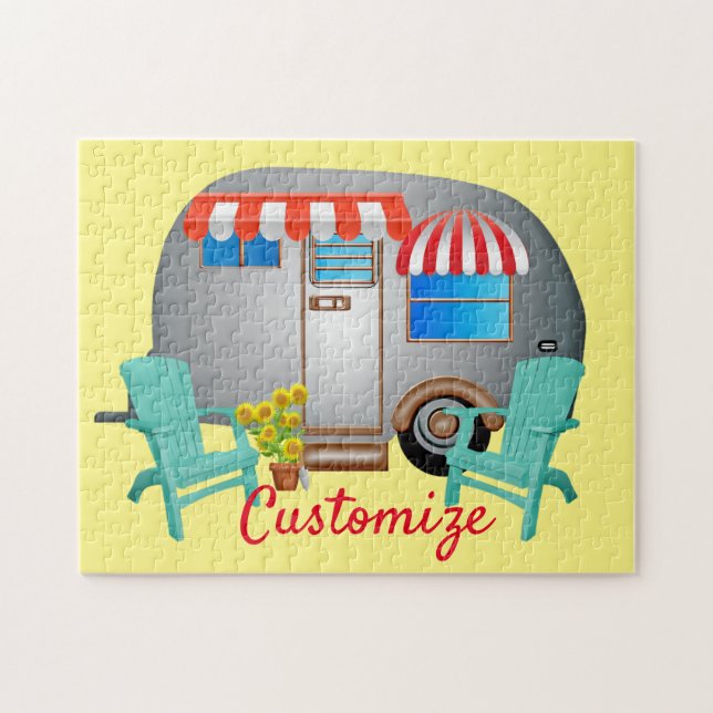 TearDrop Caravan Camper Thunder_Cove Pussel (Horisontell)