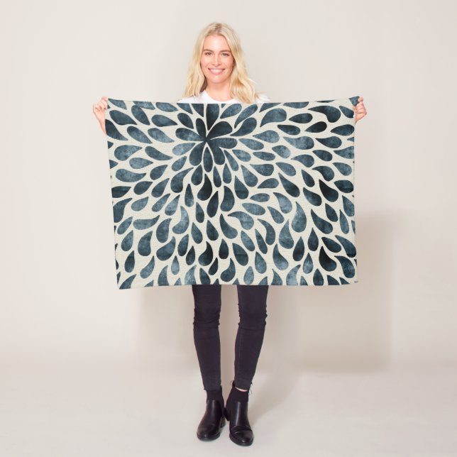 TearDrop Petals Fleecefilt (På plats)