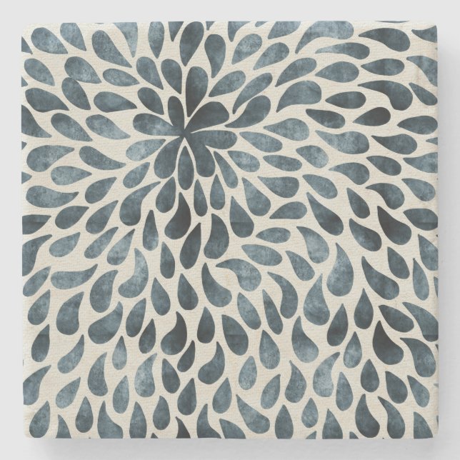 TearDrop Petals Stenunderlägg (Framsidan)