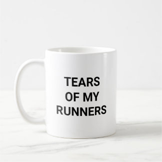 Tears Of My Runners Funny Track Running Coach Kaffemugg