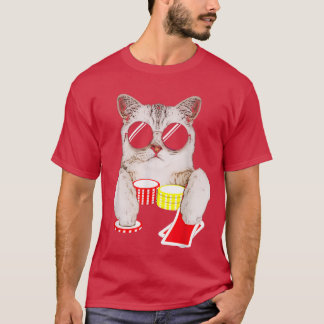 Teas Holdem Poker Cat T Shirt