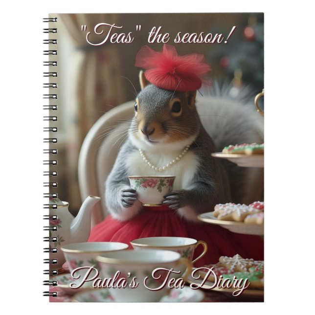 "Teas" säsongen Anteckningsbok (Framsidan)