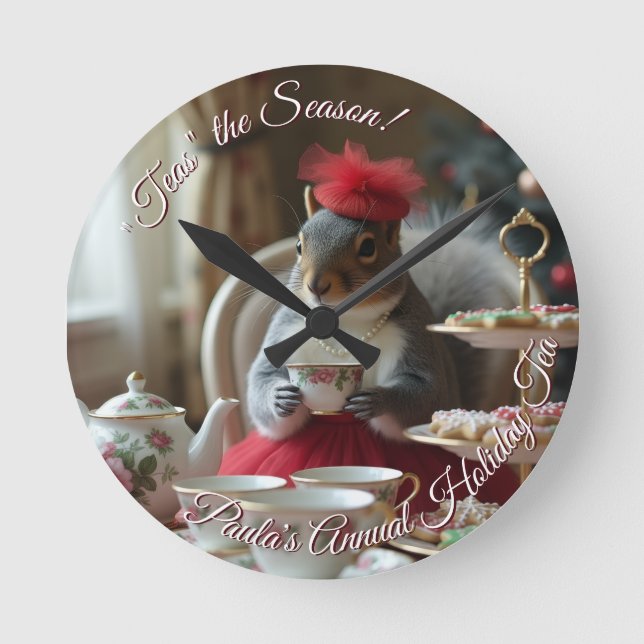 "Teas" säsongen Rund Klocka (Framsida)