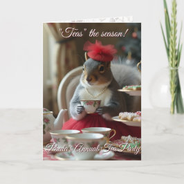 "Teas" säsongsinbjudan Inbjudan