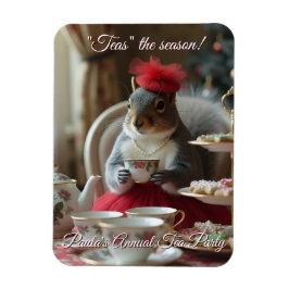 "Teas" säsongsinbjudan Magnet