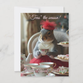 "Teas" säsongsinbjudan Vykort