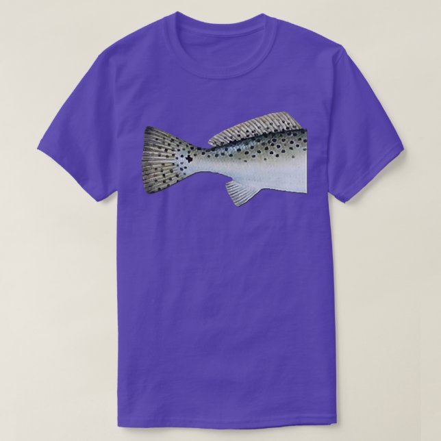 Teas Speckled Trout Fishing  T Shirt (Design framsida)