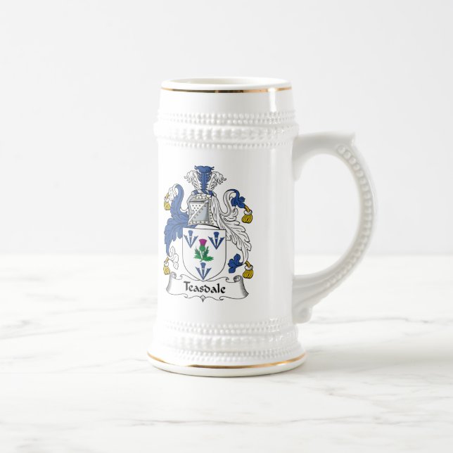 Teasdale familjvapensköld sejdel (Höger)